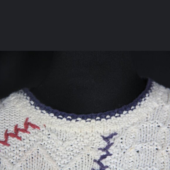 “Patchwork” Pullover by SKYR®.  Size - Medium - Picture 3 of 11